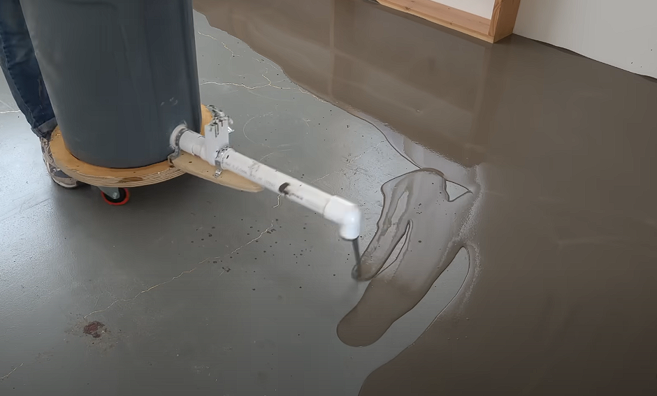 Self-leveling application